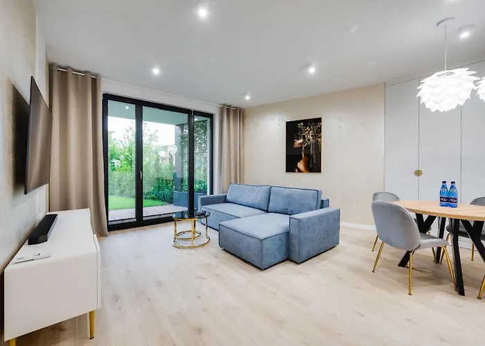 公寓 Blue Lagoon - Botanica Jelitkowo By Oneapartments