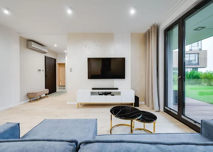 公寓 Blue Lagoon - Botanica Jelitkowo By Oneapartments